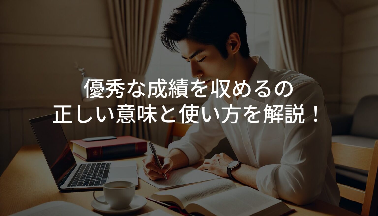 優秀な成績を収めるの正しい意味と使い方を解説！ | 暮らしのカラフルログ